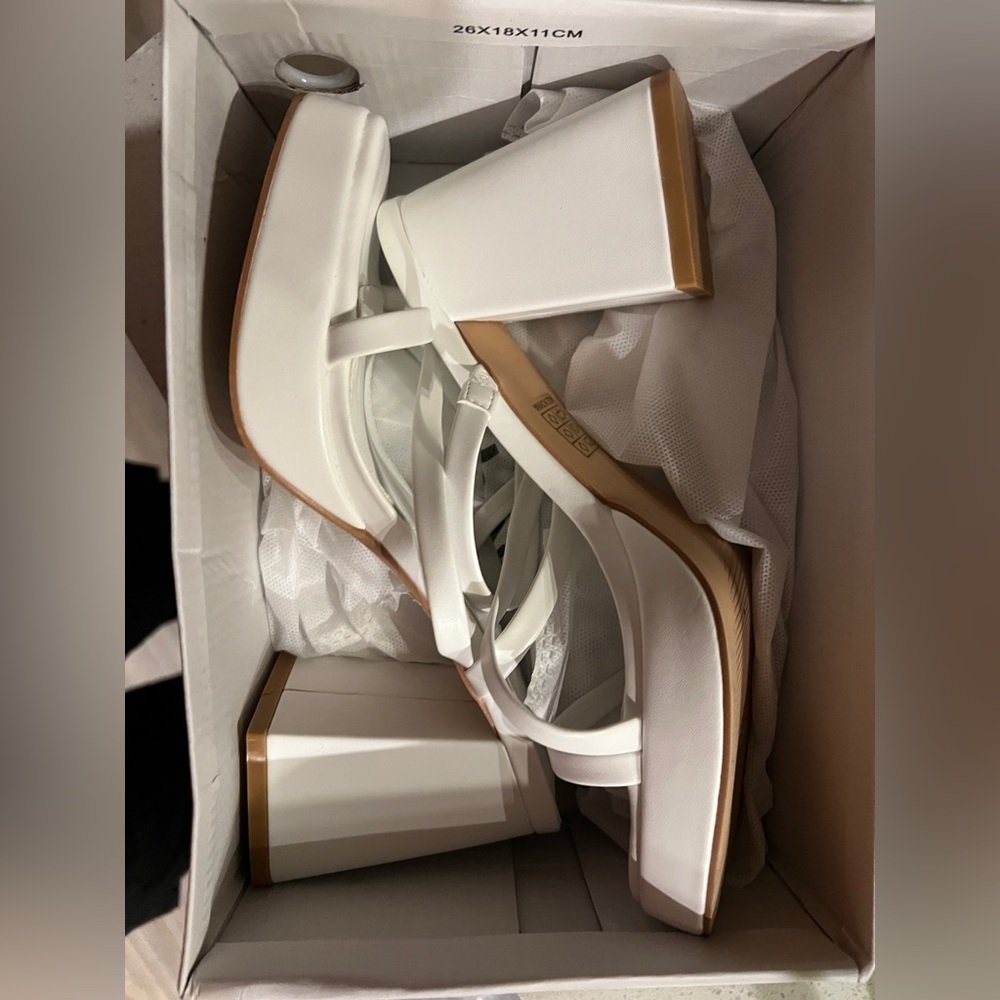 White heels